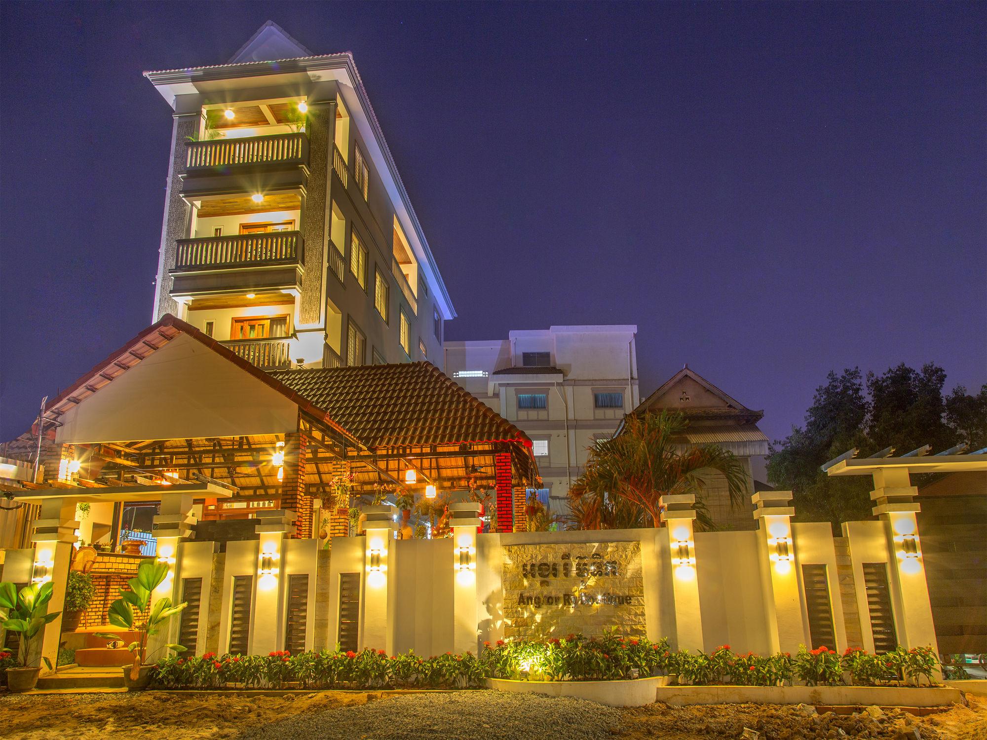 Hotel Angkor Ry Boutique Siem Reap Exterior foto